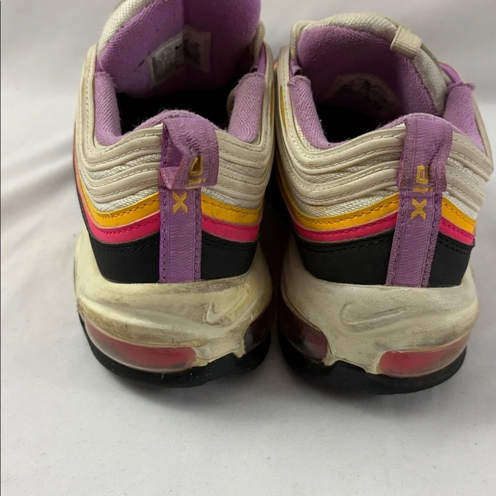 NIKE Air Max 97 (GS) Dawn & Dusk White Multi Girls 5.5Y